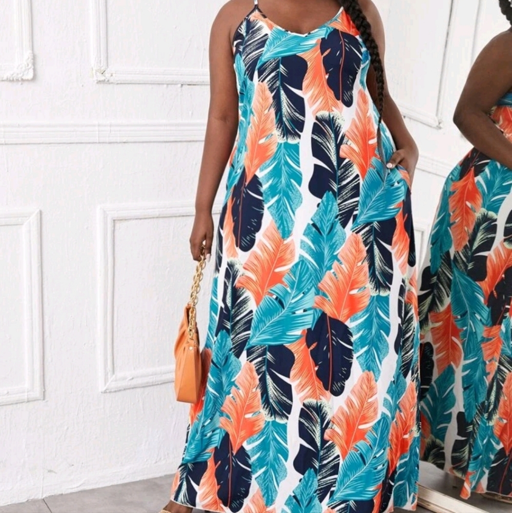 Tropical Maxi Dress